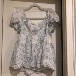 Antonio Melani floral blouse